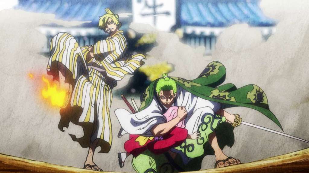 One Piece Episode 942 The Straw Hats Step In An Uproarious Deadly Battle At The Execution Grounds Anime Reviews